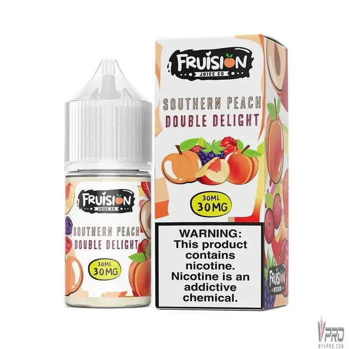 Southern Peach Double Delight – Fruision Salt 30mL