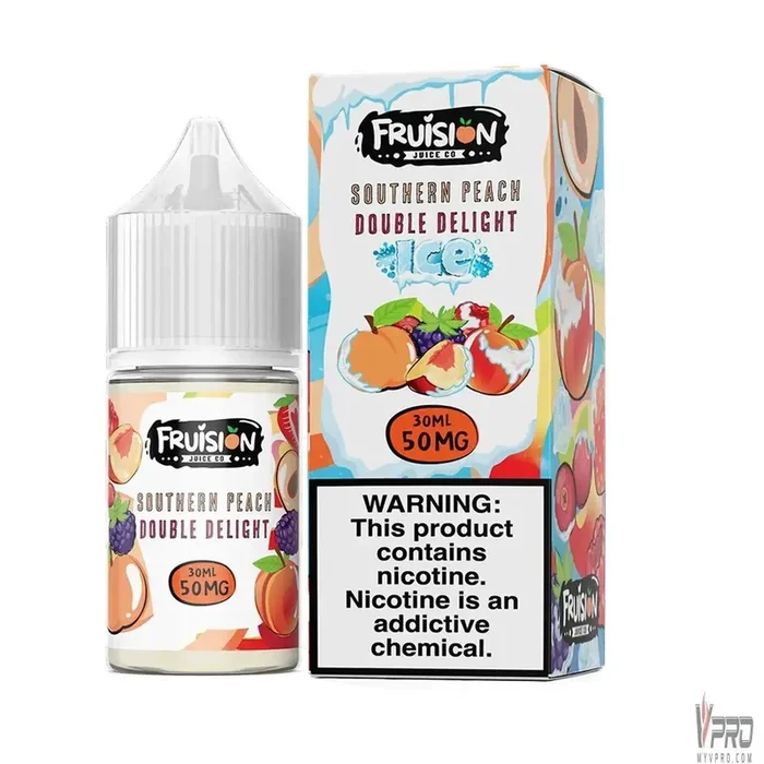 Southern Peach Double Delight Ice – Fruision Salt 30mL
