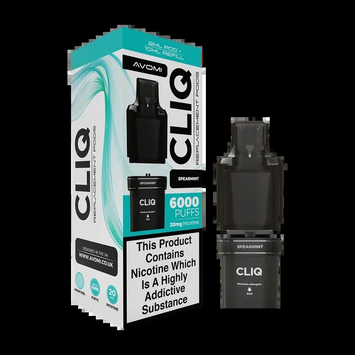Spearmint Avomi Cliq 6000 Refill Pack