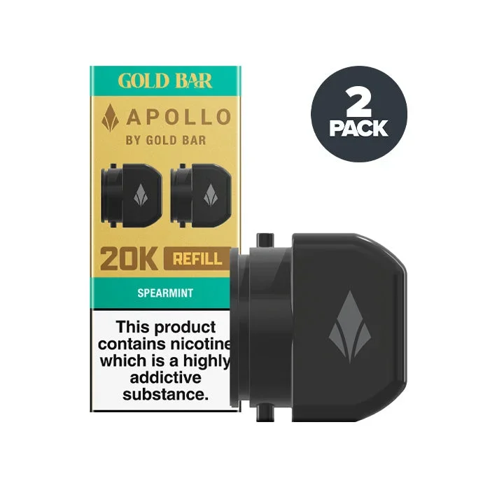 Spearmint Gold Bar Apollo Refill Pods