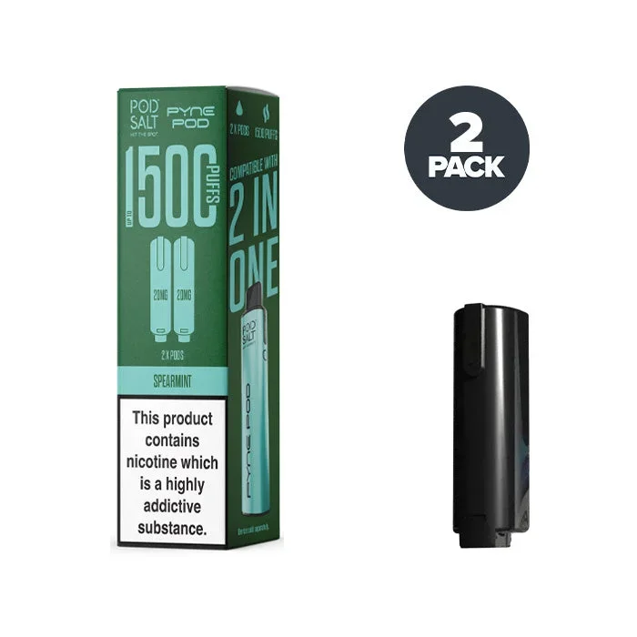 Spearmint Pod Salt Pyne Pod 2in1 Pre-filled Pods