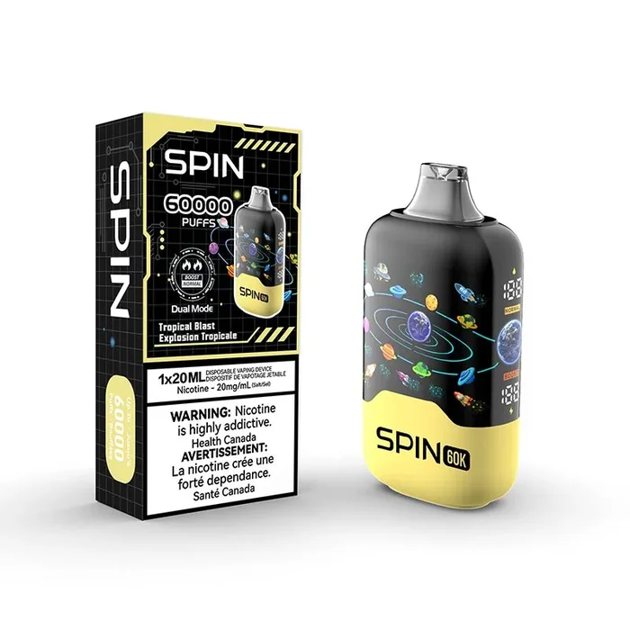 Spin 60K Disposable – Tropical Blast (ON)