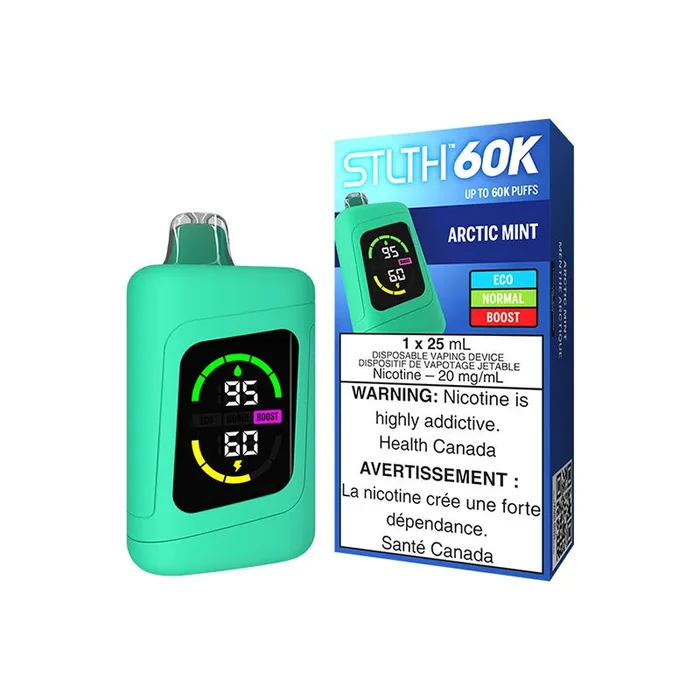 STLTH 60K Disposable – Arctic Mint (AB)