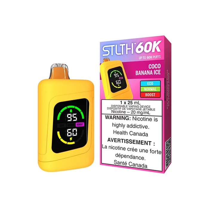 STLTH 60K Disposable – Coco Banana Ice (MB)