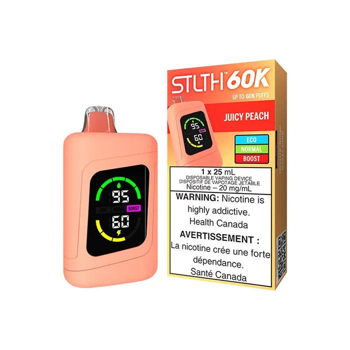 STLTH 60K Disposable – Juicy Peach (MB)