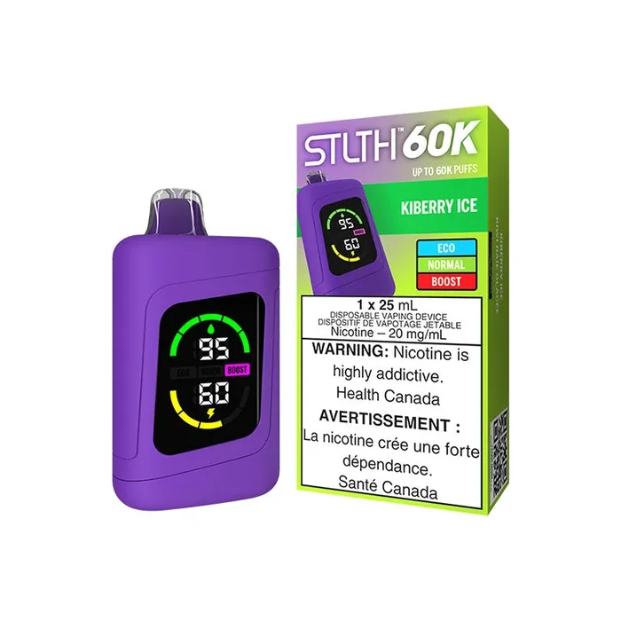 STLTH 60K Disposable – Kiberry Ice (ON)