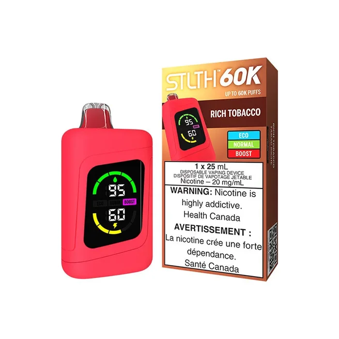 STLTH 60K Disposable – Rich Tobacco