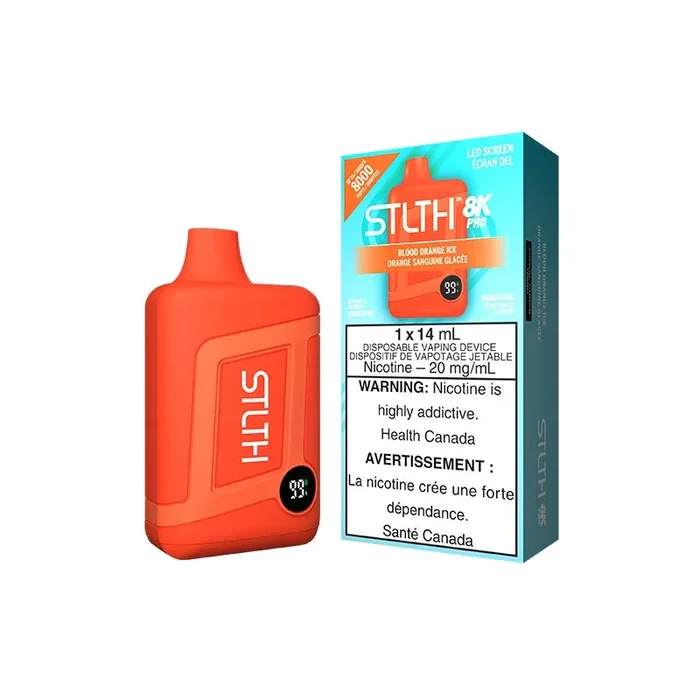 STLTH 8K Pro Disposable – Blood Orange Ice