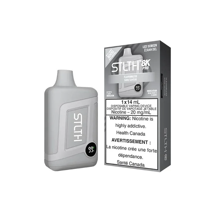 STLTH 8K Pro Disposable – Flavourless (PE)