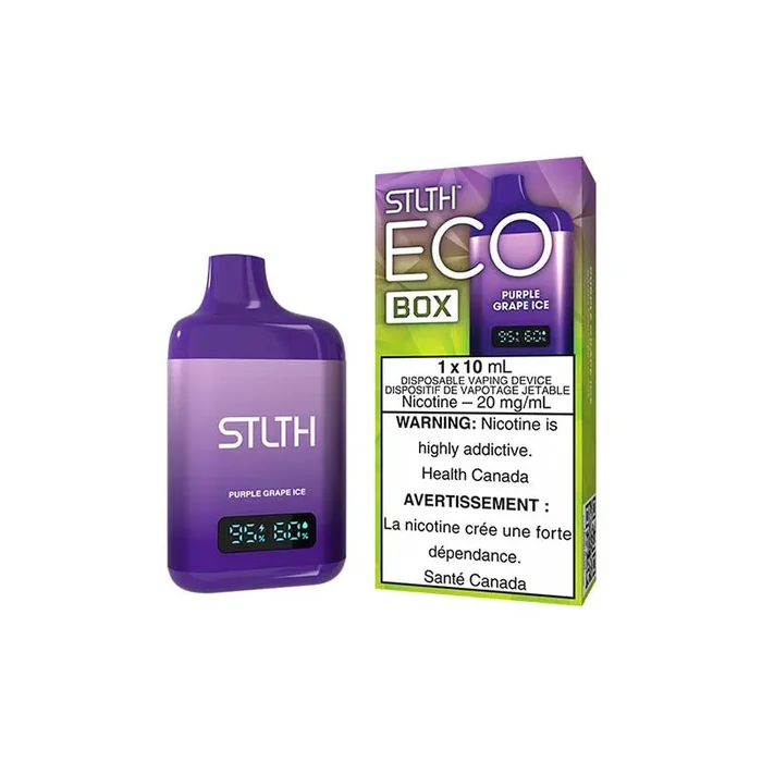 STLTH ECO BOX Disposable – Purple Grape Ice (ON)