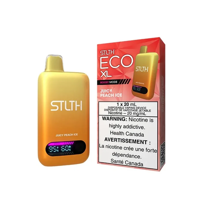 STLTH ECO XL Disposable – Juicy Peach Ice (ON)