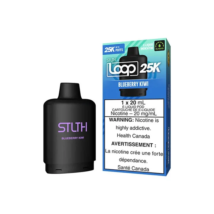 STLTH LOOP 25K Pod Pack – Blueberry Kiwi (FED)