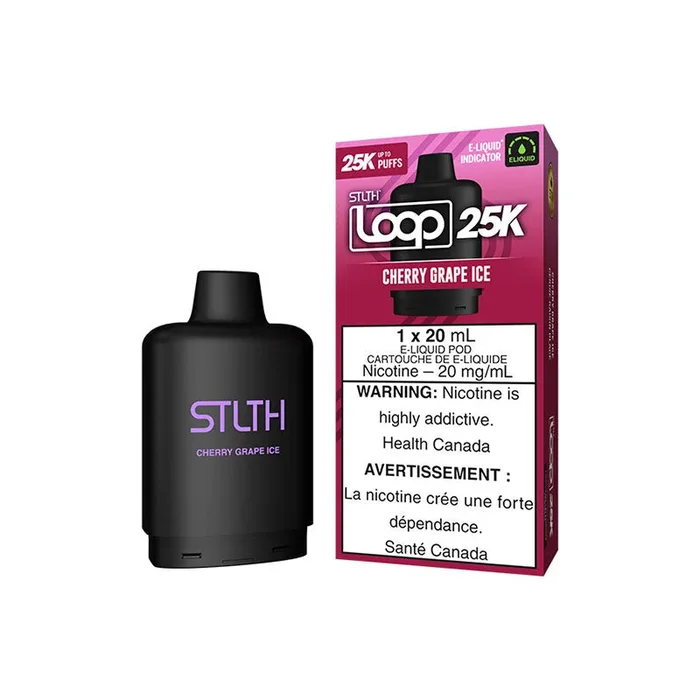 STLTH LOOP 25K Pod Pack – Cherry Grape Ice (MB)