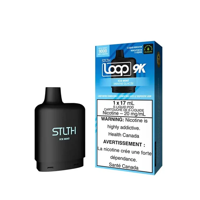 STLTH LOOP 9K Pod Pack – Ice Mint