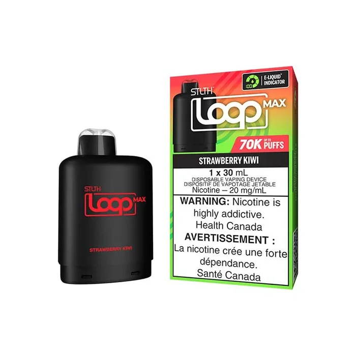 STLTH LOOP MAX Pod Pack – Strawberry Kiwi (MB)
