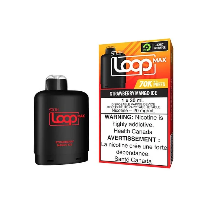 STLTH LOOP MAX Pod Pack – Strawberry Mango Ice (ON)
