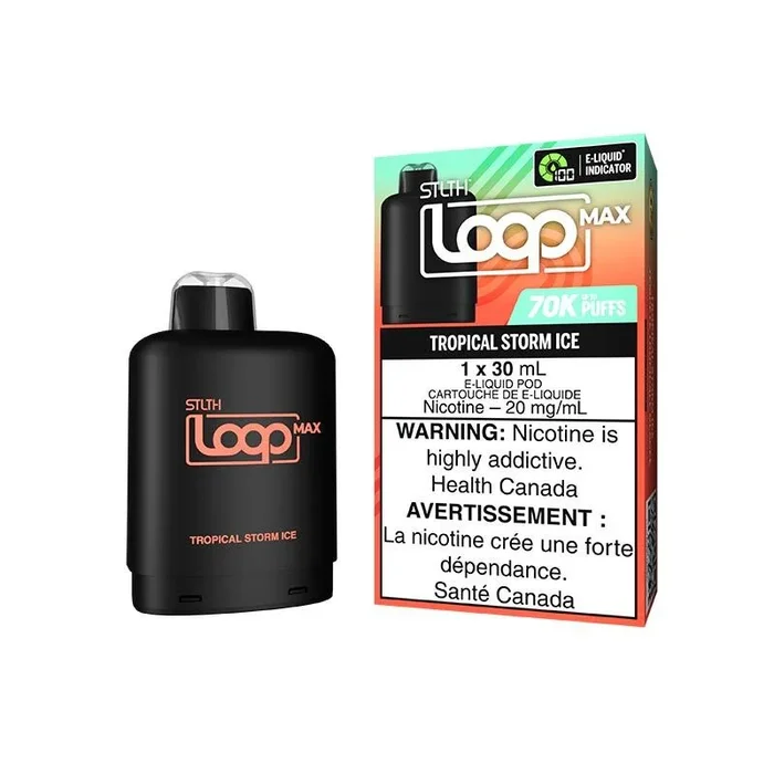 STLTH LOOP MAX Pod Pack – Tropical Storm Ice (ON)