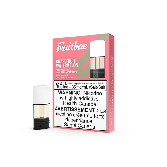 STLTH Premium Pod Pack FRUITBAE Grapefruit Watermelon (3 Pack)