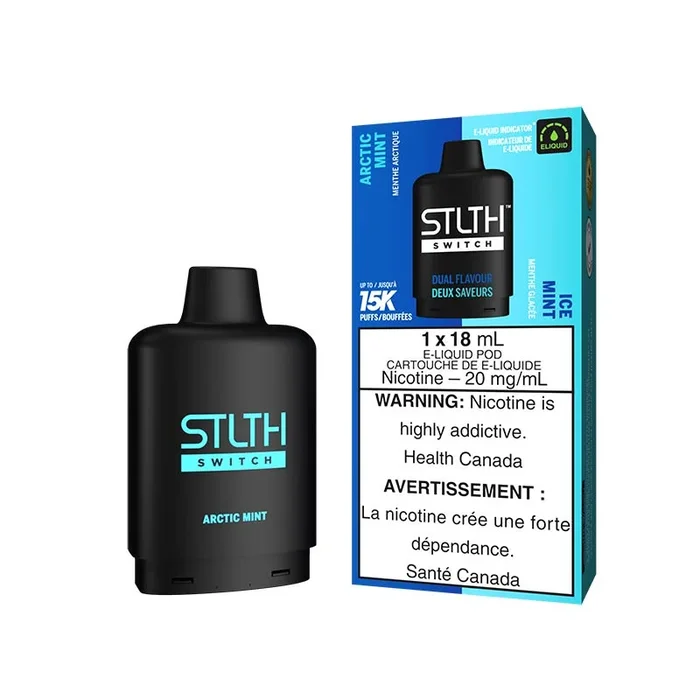 STLTH Switch Pod Pack – Arctic Mint & Ice Mint (ON)