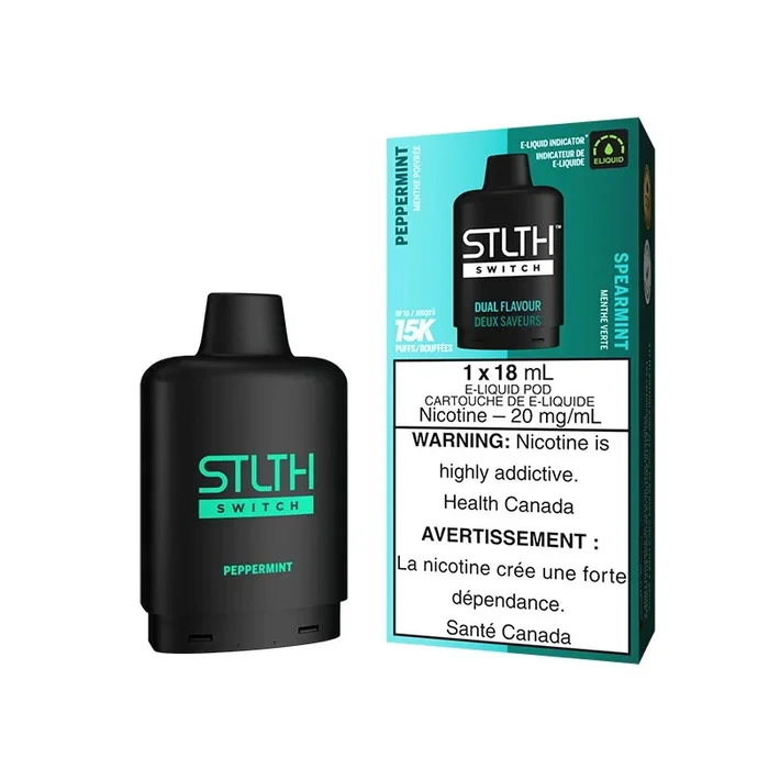 STLTH Switch Pod Pack – Peppermint & Spearmint (ON)