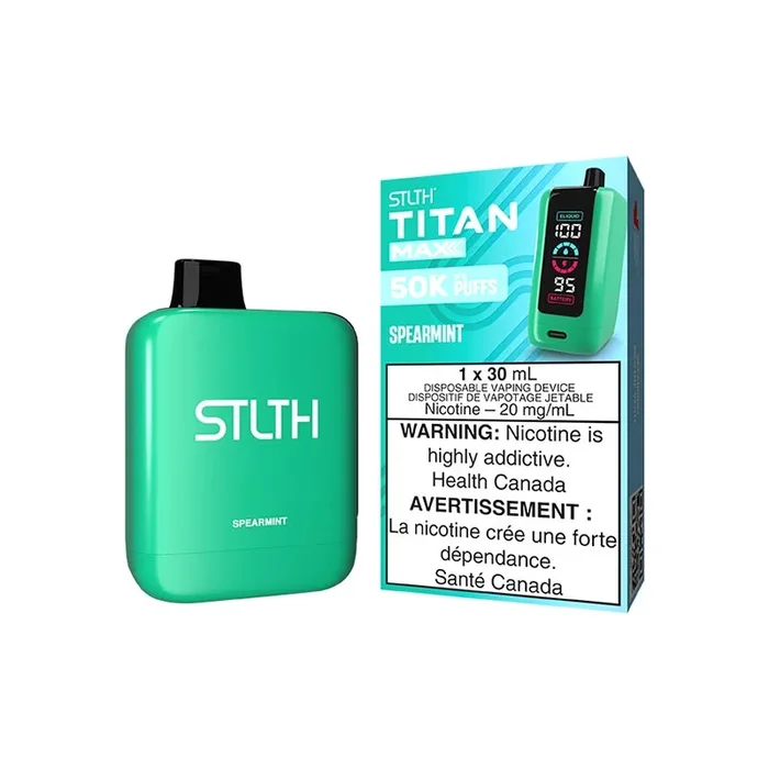 STLTH Titan Max Disposable – Spearmint (MB)