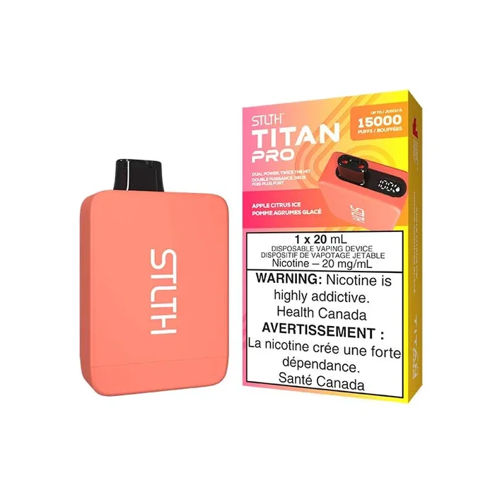 STLTH Titan PRO Disposable – Apple Citrus Ice