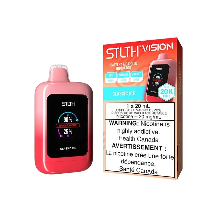 STLTH Vision 20K Disposable – Classic Ice