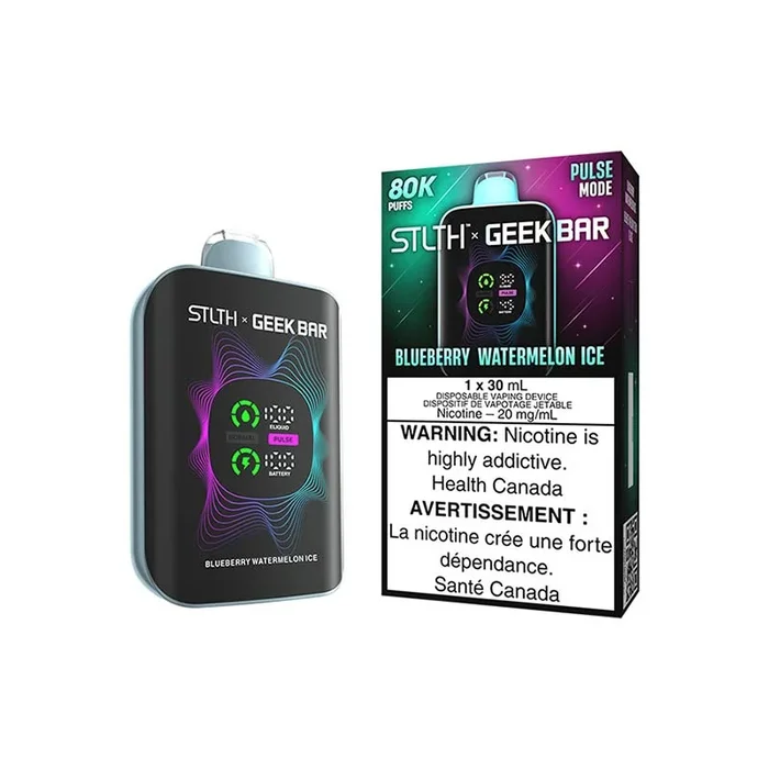 STLTH x Geek Bar 80K Disposable – Blueberry Watermelon Ice (MB)