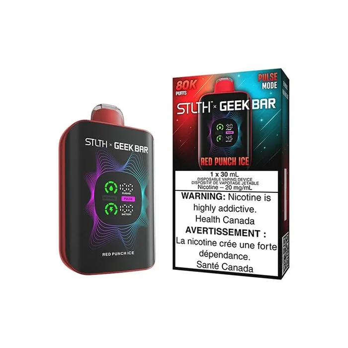 STLTH x Geek Bar 80K Disposable – Red Punch Ice (AB)