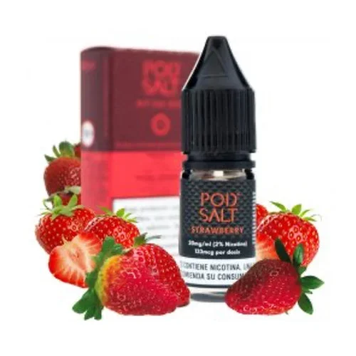 Strawberry 10ml (Nicotine Salts) (Pod Salt Core)