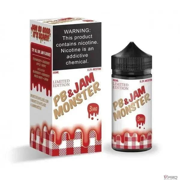 Strawberry – PB & Jam Monster 100mL