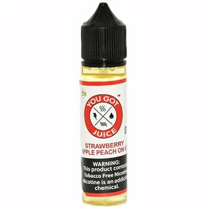 Strawberry Apple Peach On Ice E-Liquid by You Got E-Juice