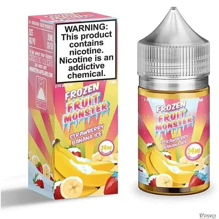 Strawberry Banana Ice – Frozen Fruit Monster Salt 30mL
