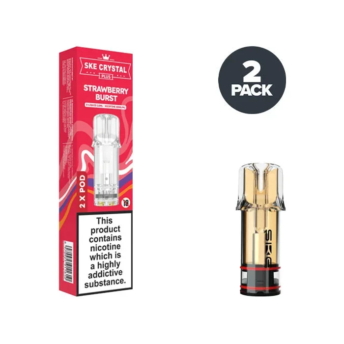 Strawberry Burst SKE Crystal Plus Pre-filled Pods