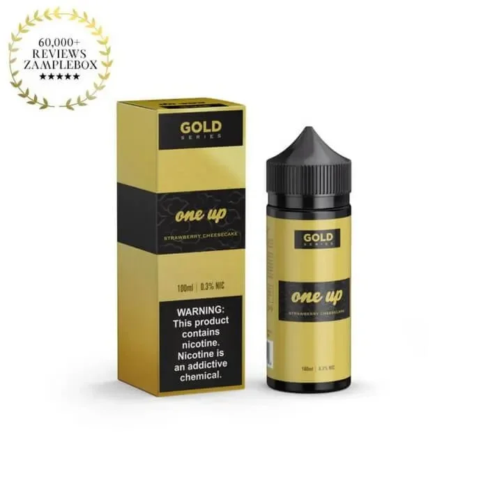Strawberry Cheese Cake Gold E-Liquid by OneUp Vapors