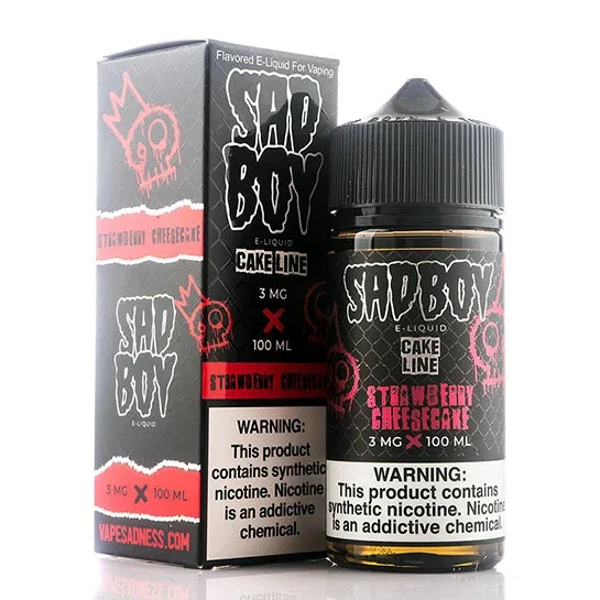 Strawberry Cheesecake – Sadboy E-Juice (100 ml)