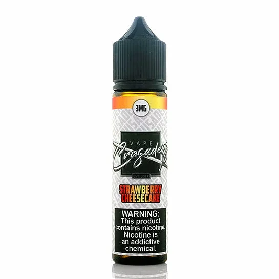 Strawberry Cheesecake – Vape Crusaders E-Juice (60 ml)