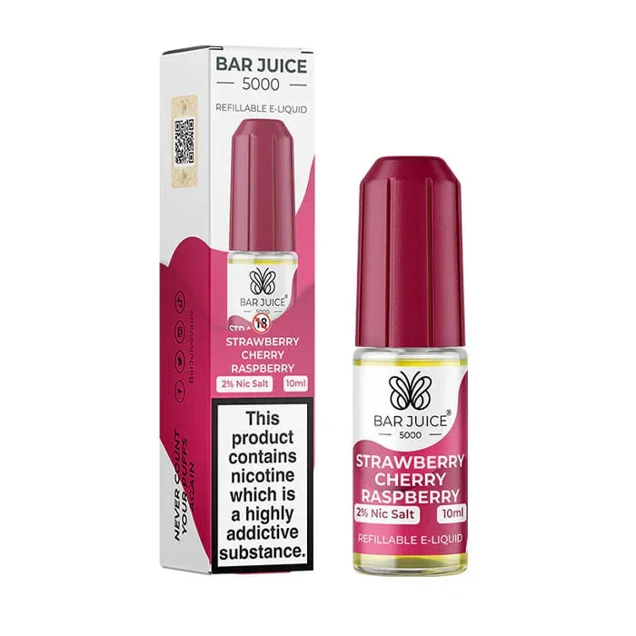 Strawberry Cherry Raspberry Nicotine Salt by Bar Juice 5000