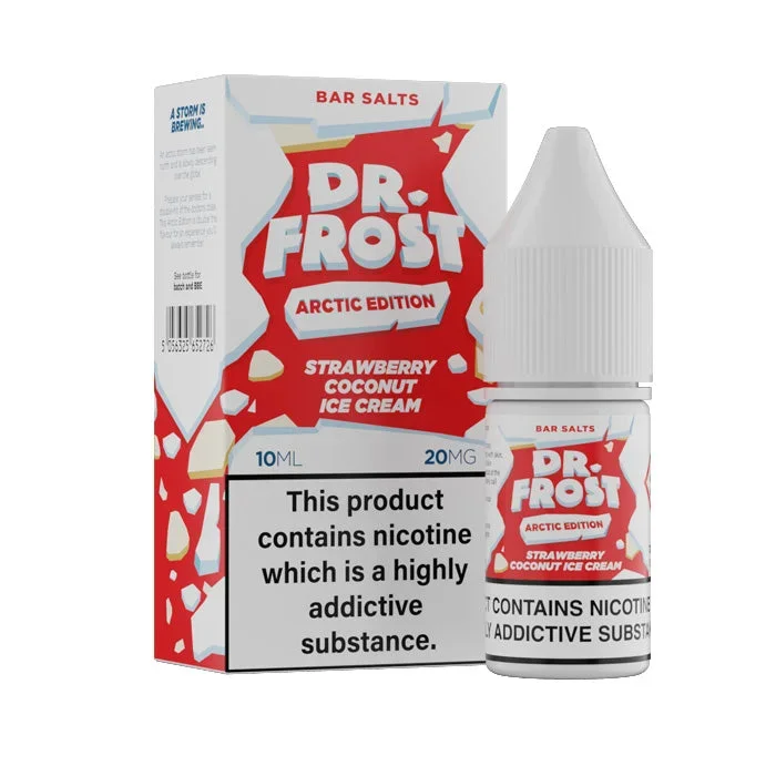 Strawberry Coconut Ice Cream Nicotine Salt by Dr Frost Arctic Edition