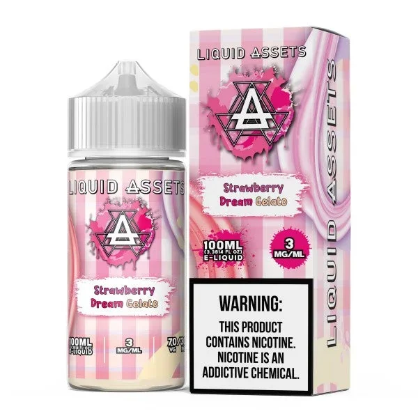 Strawberry Dream Gelato – Liquid Assets 100mL