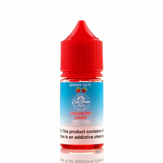Strawberry Gummy Salt – California Grown E-Juice