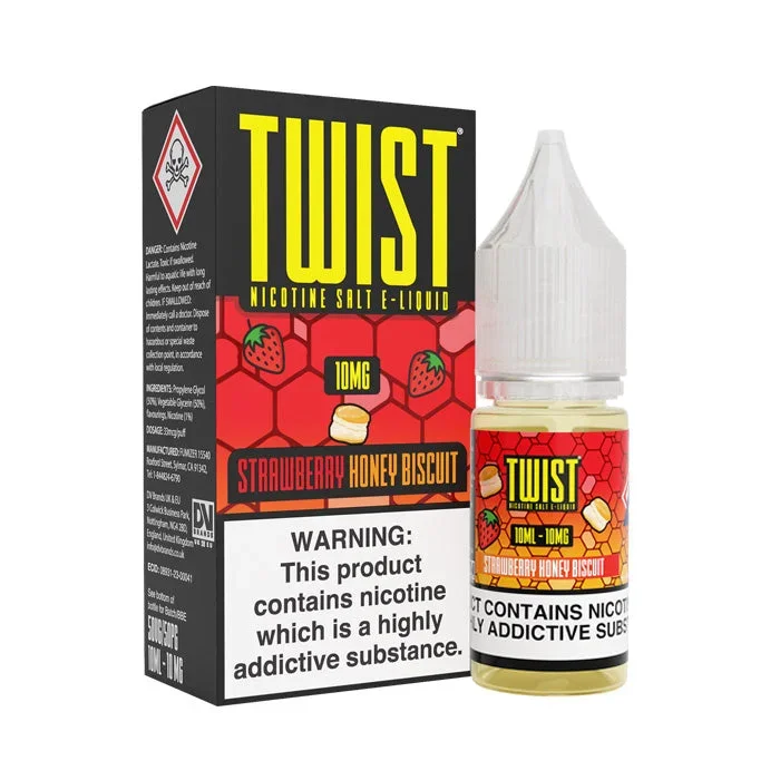 Strawberry Honey Biscuit Nic Salt E-Liquid by Twist