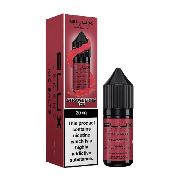 Strawberry Ice Elux Legend Vape Juice
