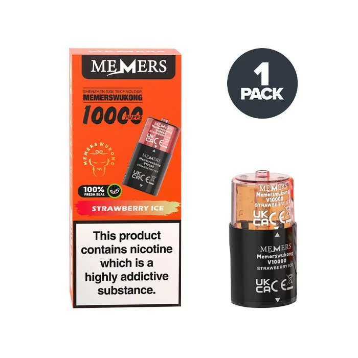 Strawberry Ice Memers Wukong V10000 Prefilled Pods