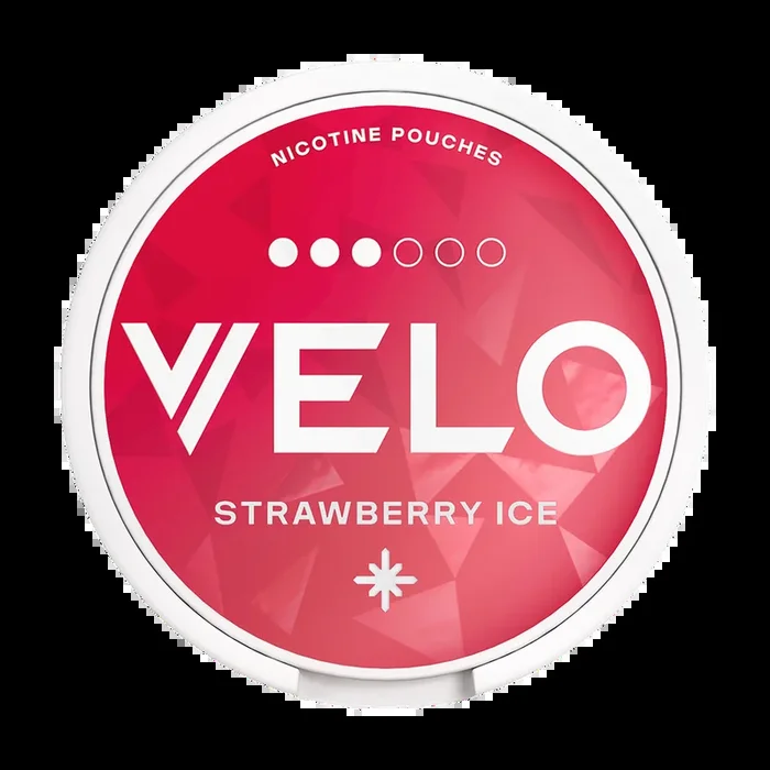 Strawberry Ice Velo Mini Nicotine Pouches