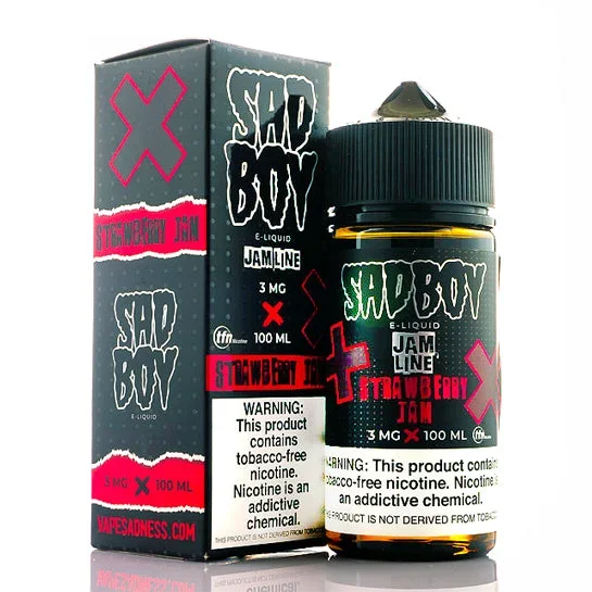 Strawberry Jam – Sadboy E-Juice (100 ml)