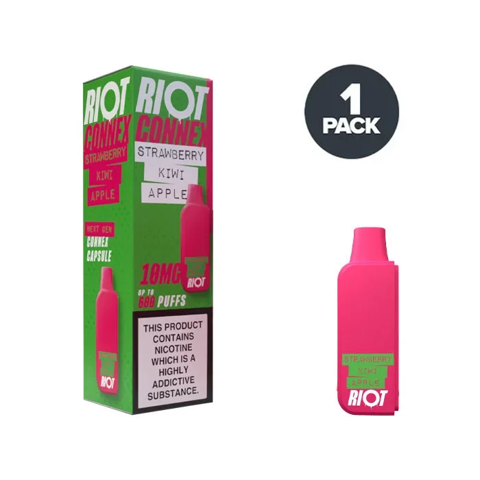 Strawberry Kiwi Apple Riot Connex Pre-Filled Pods