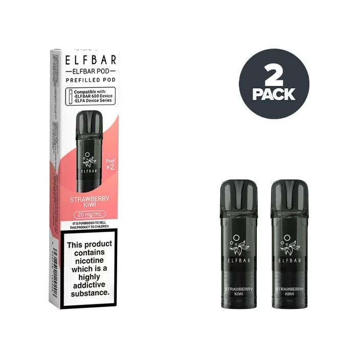 Strawberry Kiwi Elf Bar 600 Prefilled Pods