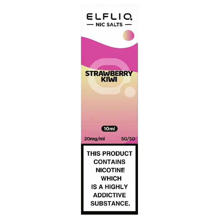 Strawberry Kiwi Elfliq Nic Salt by Elfbar – 10ml