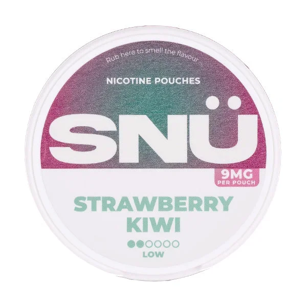 Strawberry Kiwi Nicotine Pouches by SNÜ